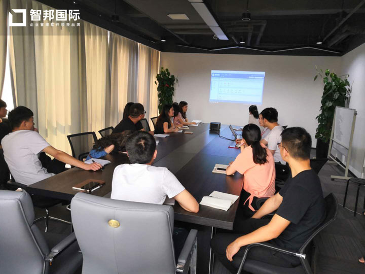 郑州仙佑医药科技有限公司智邦国际ERP系统实施现场