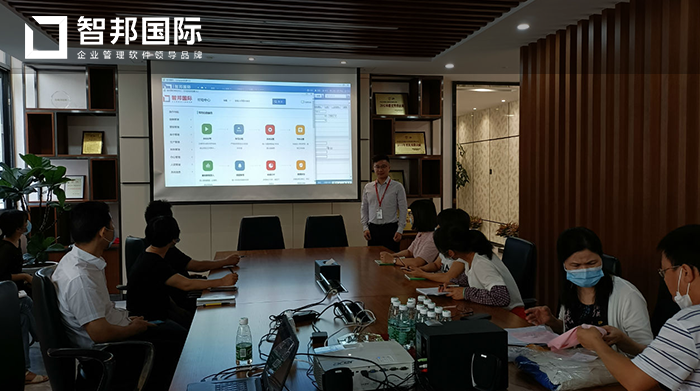 亿宝利印花成功签约智邦国际ERP系统,实现工序智能汇报