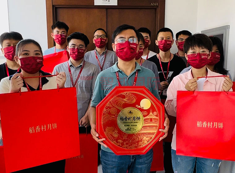 感谢关爱,感恩成长:智邦国际祝您中秋快乐!